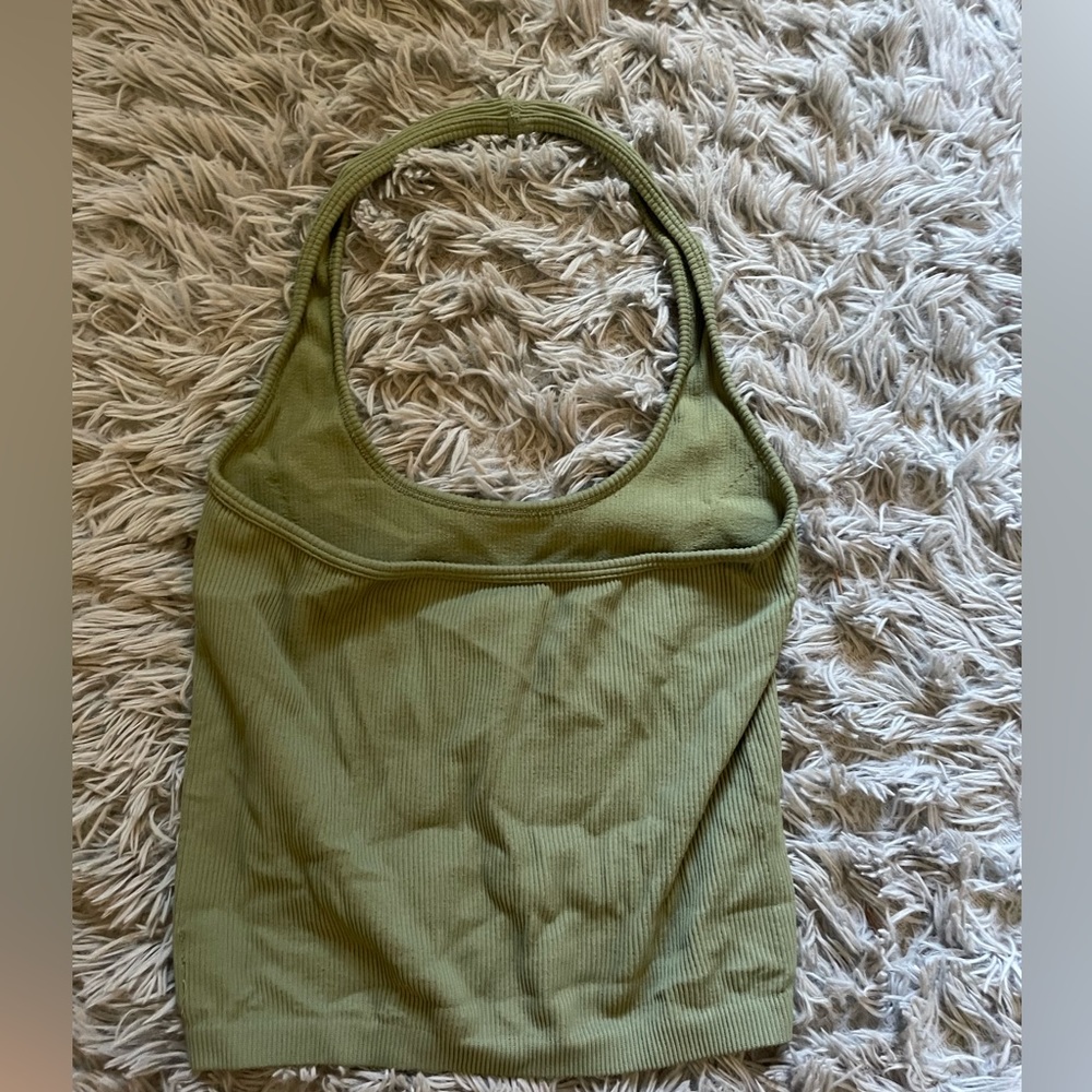 Ribbed Halter Top - Picture 4 of 4